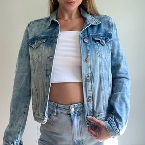 Forever 21 Ombré wash jean jacket